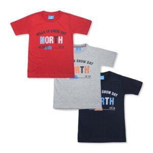 North Print T-Shirt Combo
